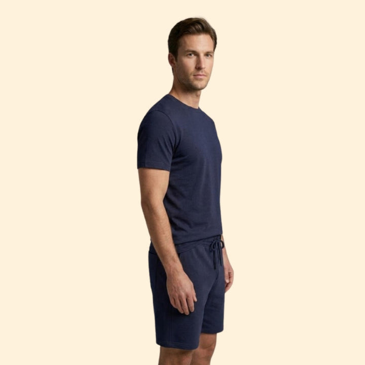 Men’s Short Sleeve T-Shirt and Shorts Set