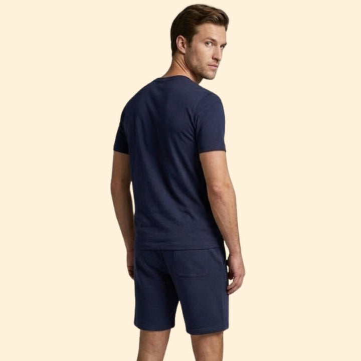 Men’s Short Sleeve T-Shirt and Shorts Set