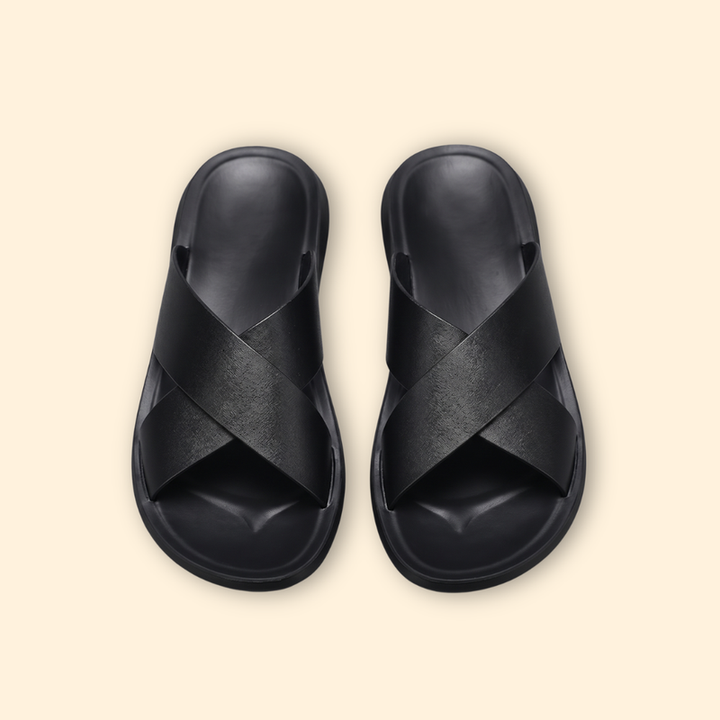 Men's Slide Sandals with Straps