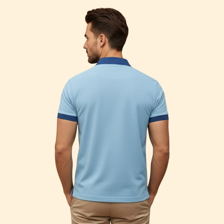 Men's Slim Fit Polo Shirt with Pocket
