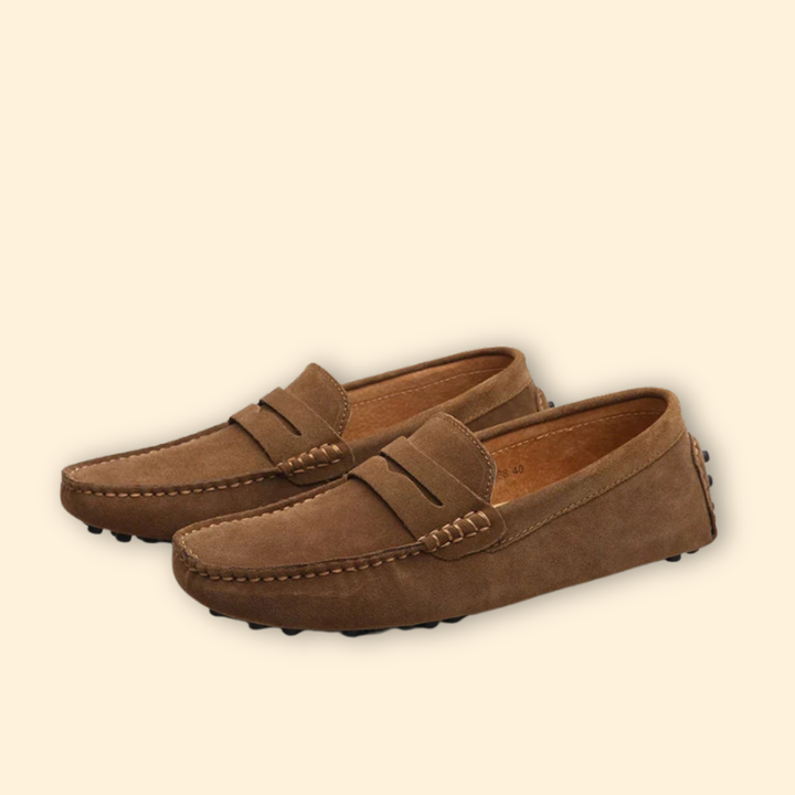 Men’s Loafers with Smooth Suede Upper