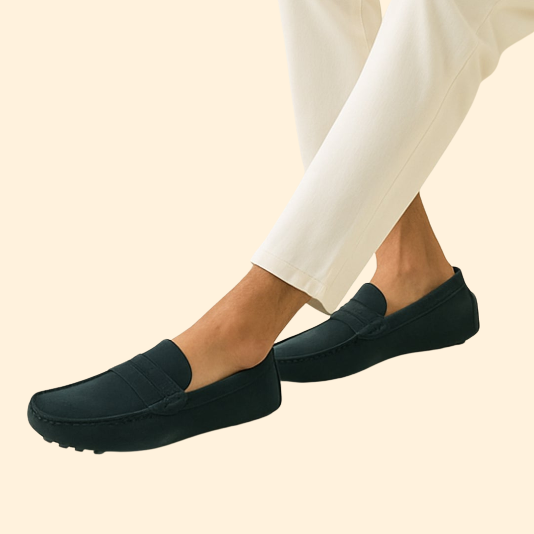 Men’s Loafers with Smooth Suede Upper