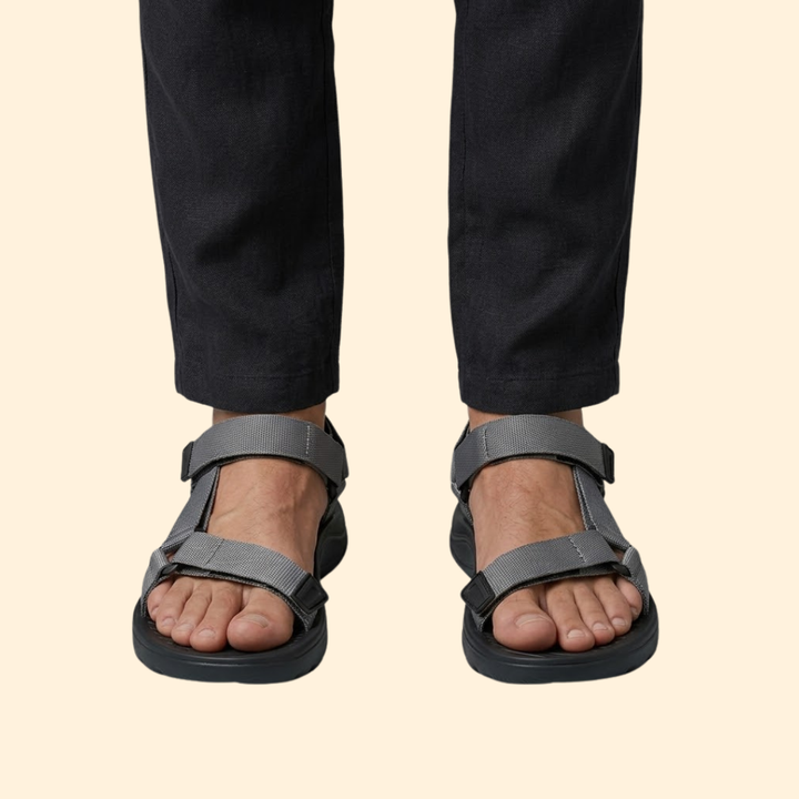 Men’s Sport Sandals with Textured Insole