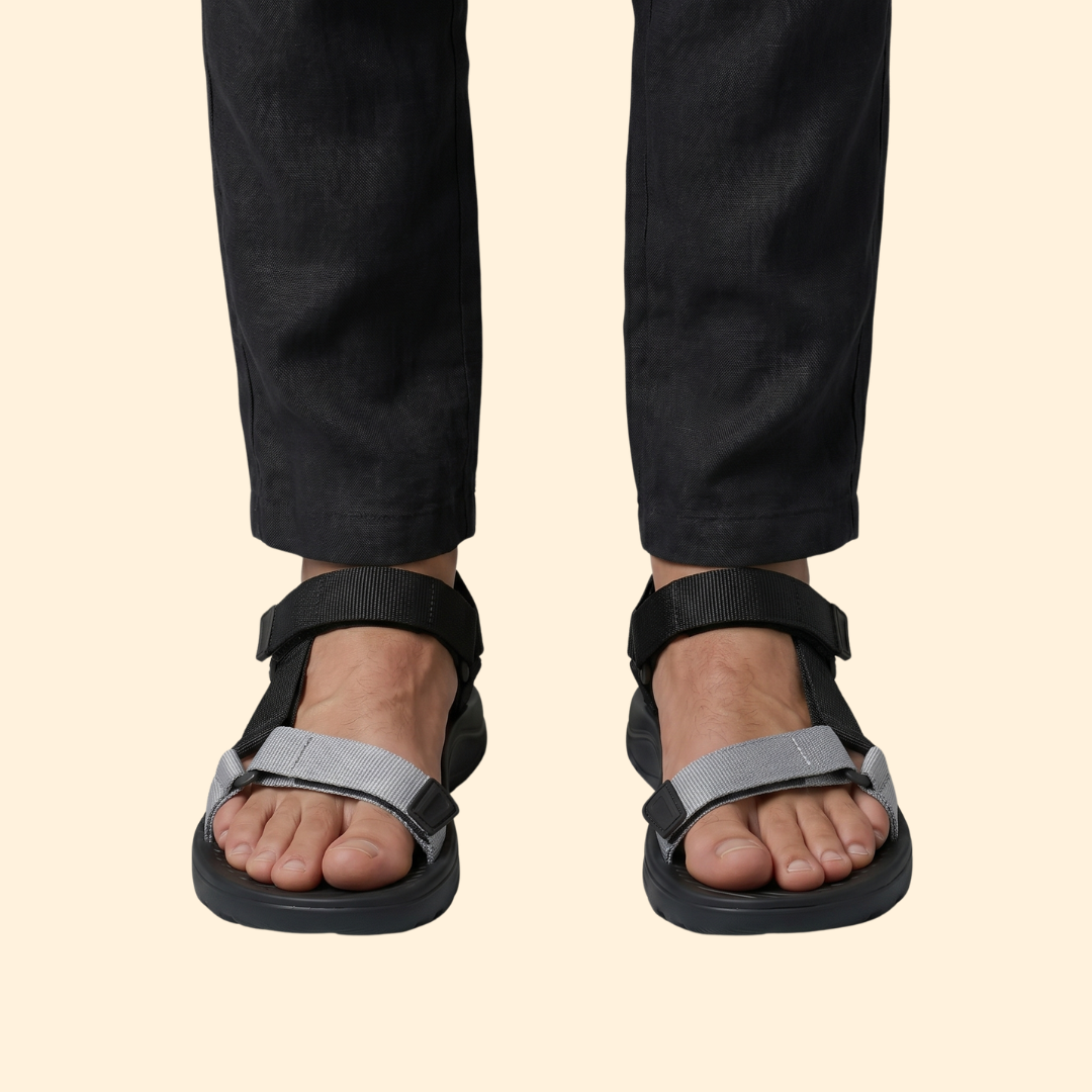 Men’s Sport Sandals with Textured Insole