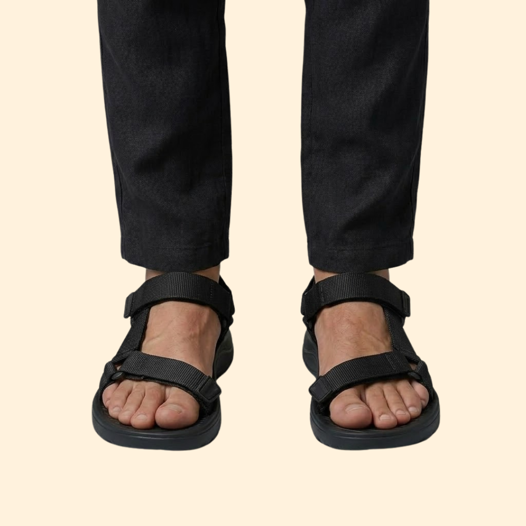 Men’s Sport Sandals with Textured Insole