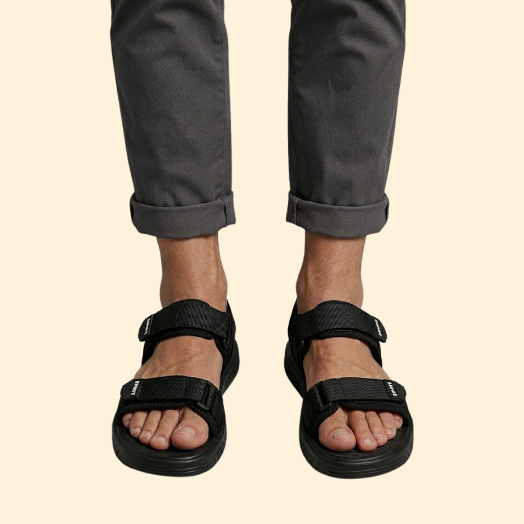 Men’s Sports Sandals with Adjustable Webbing Straps