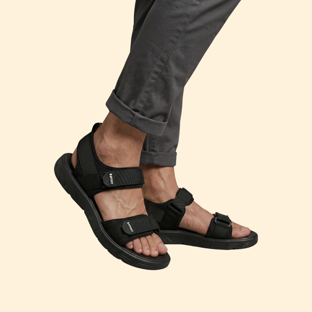 Men’s Sports Sandals with Adjustable Webbing Straps