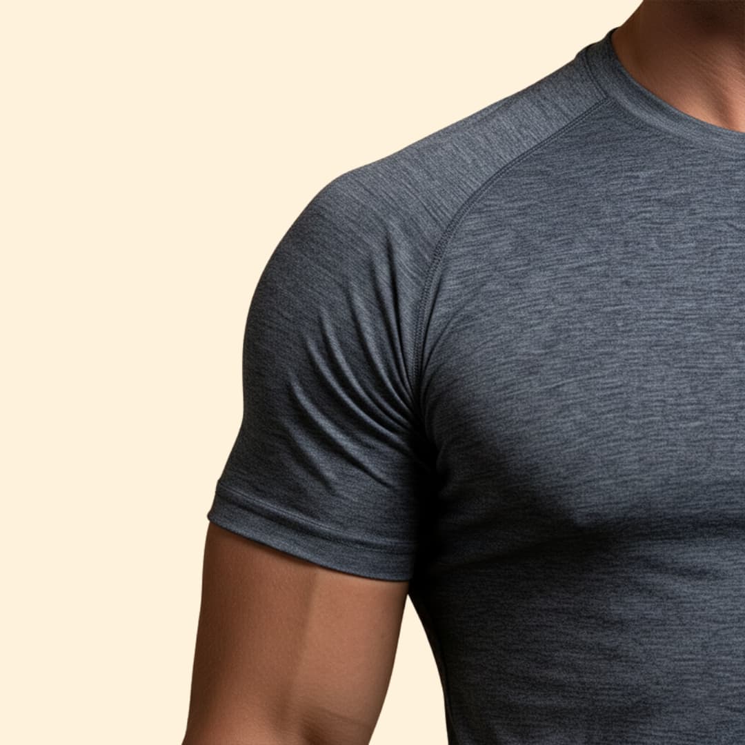 Men’s Sporty T-Shirt with Classic Fit