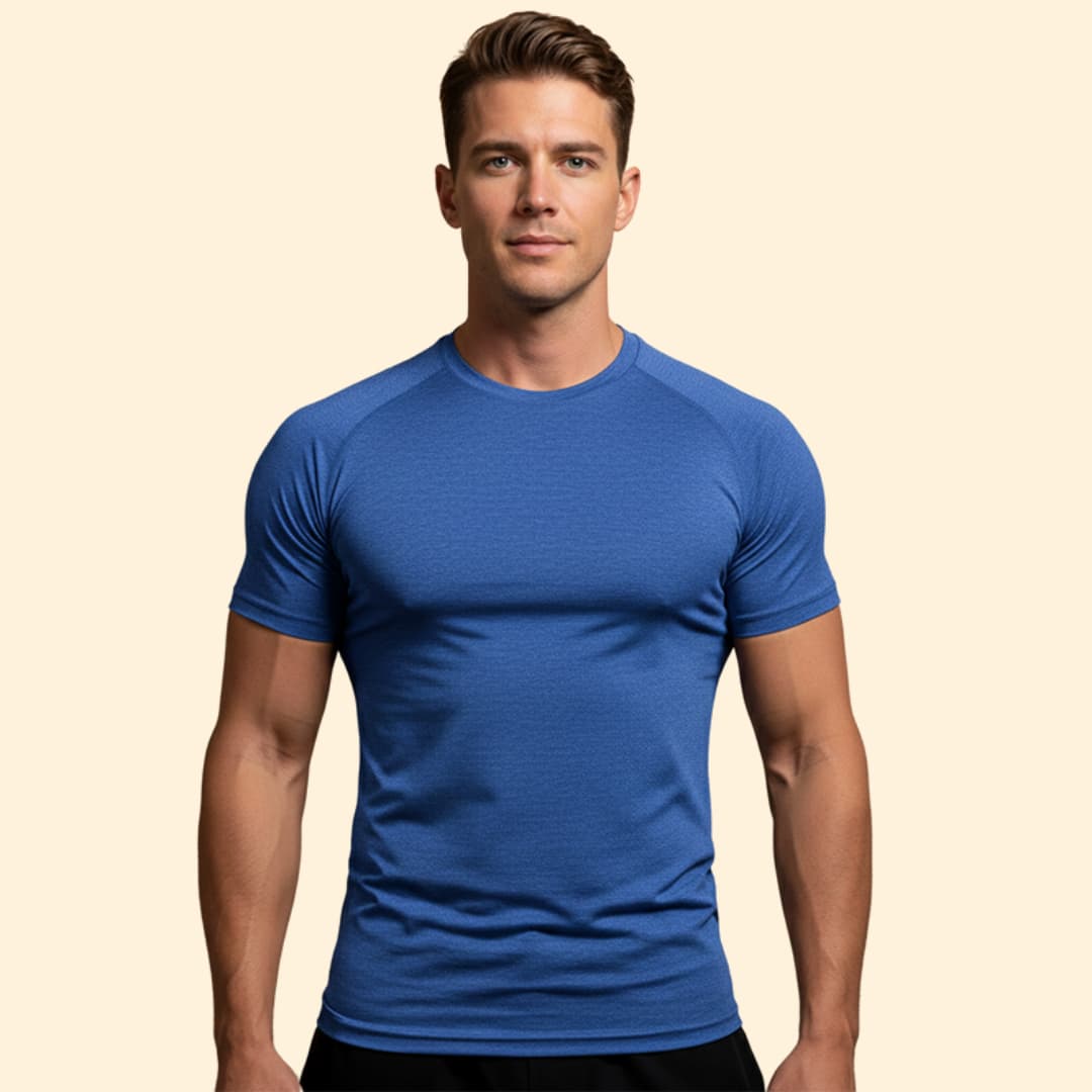 Men’s Sporty T-Shirt with Classic Fit