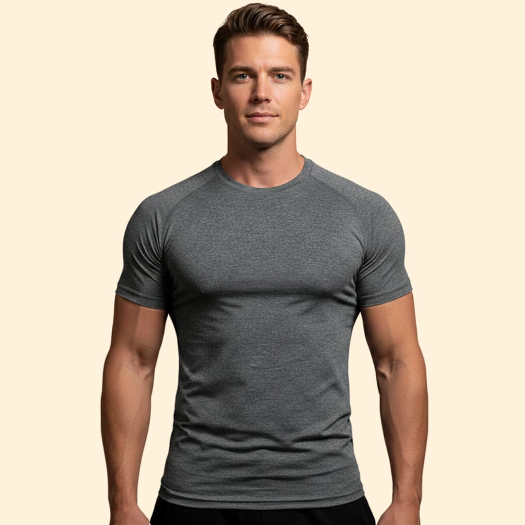 Men’s Sporty T-Shirt with Classic Fit