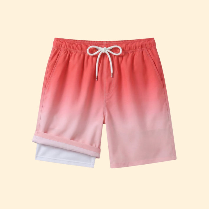 Men’s Stretch Swim Shorts with Elastic Waistband