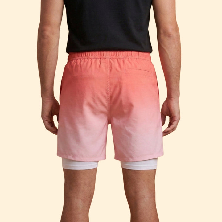 Men’s Stretch Swim Shorts with Elastic Waistband