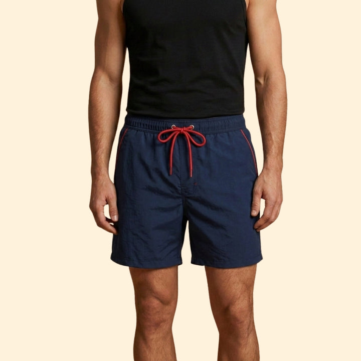 Men’s Stylish Swim Shorts with Elastic Waistband