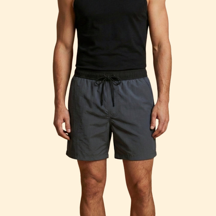 Men’s Stylish Swim Shorts with Elastic Waistband