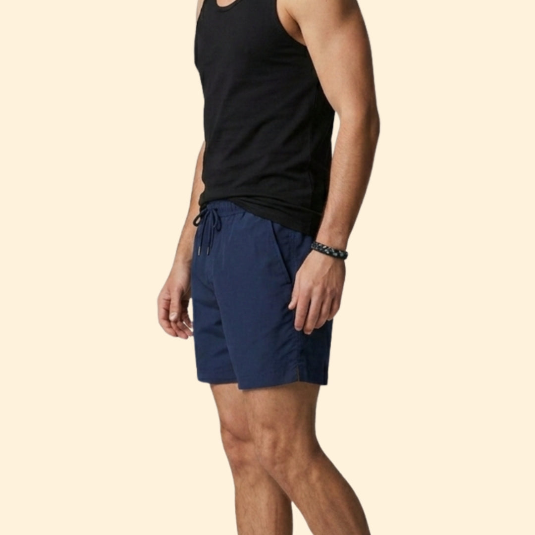 Men’s Stylish Swim Shorts with Elastic Waistband