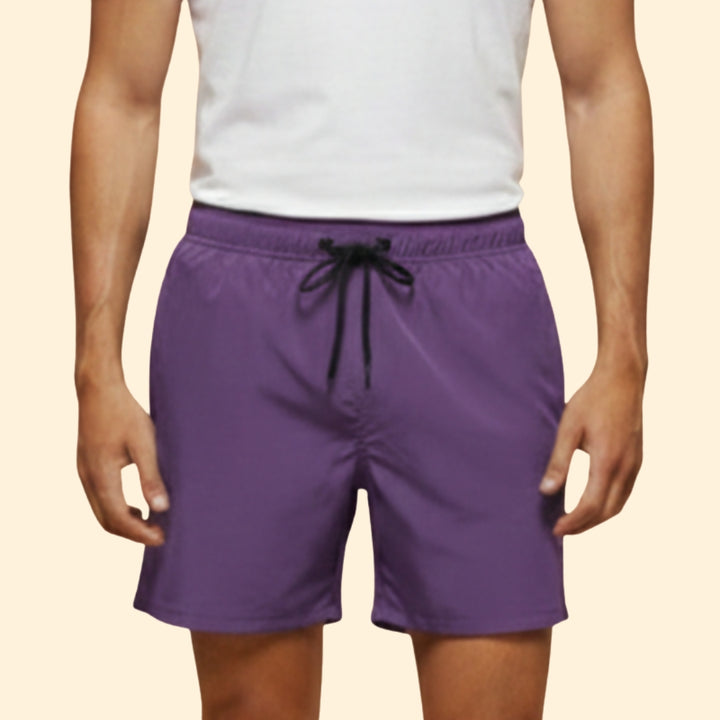 Men’s Summer Active Shorts with Elastic Waist