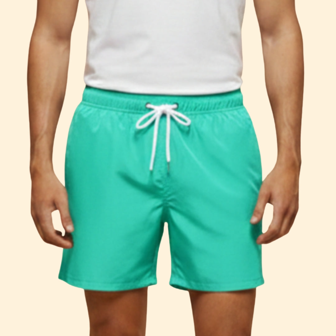 Men’s Summer Active Shorts with Elastic Waist