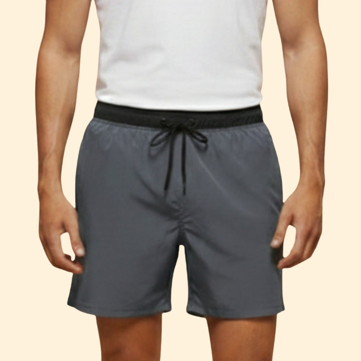 Men’s Summer Active Shorts with Elastic Waist