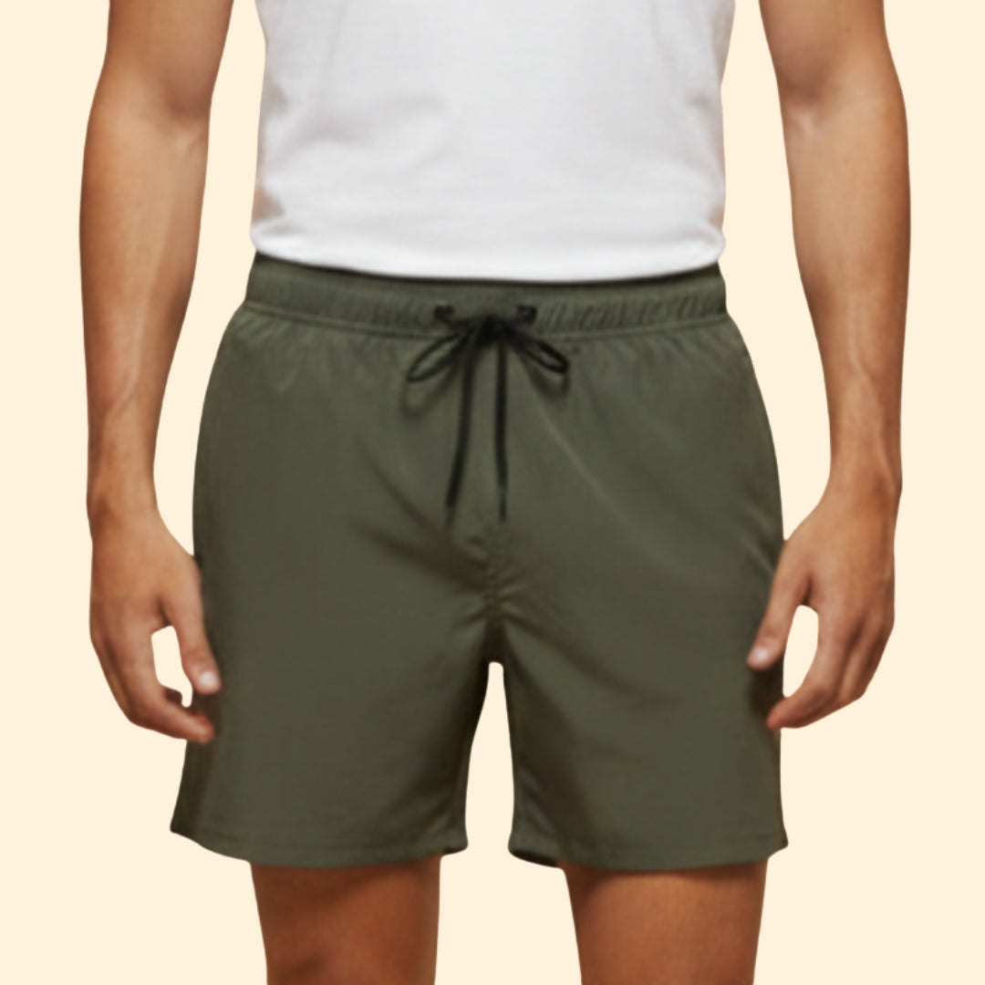 Men’s Summer Active Shorts with Elastic Waist