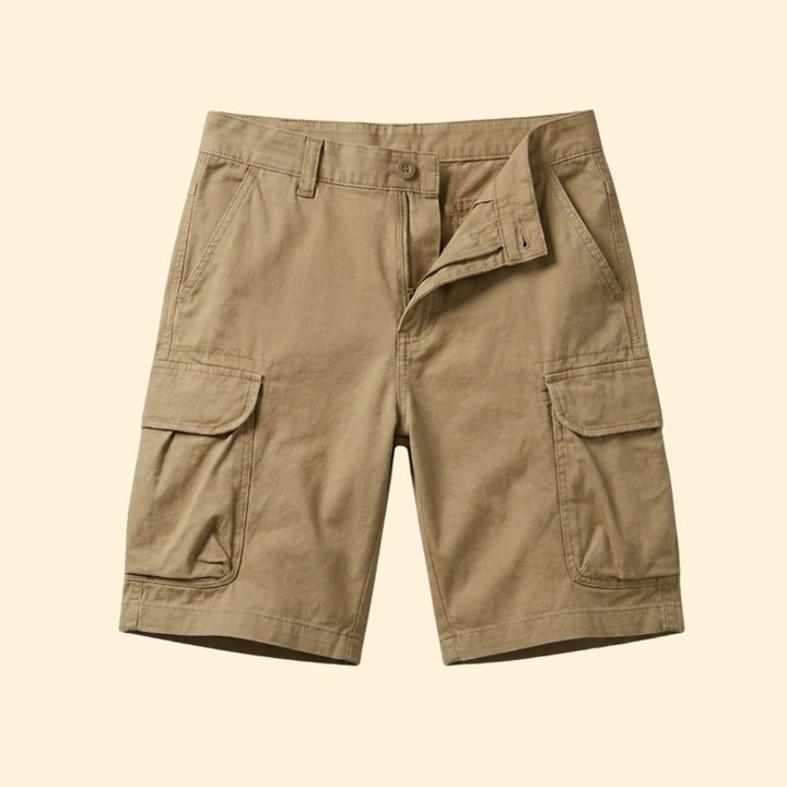 Men's Summer Cargo Shorts with Multiple Pockets