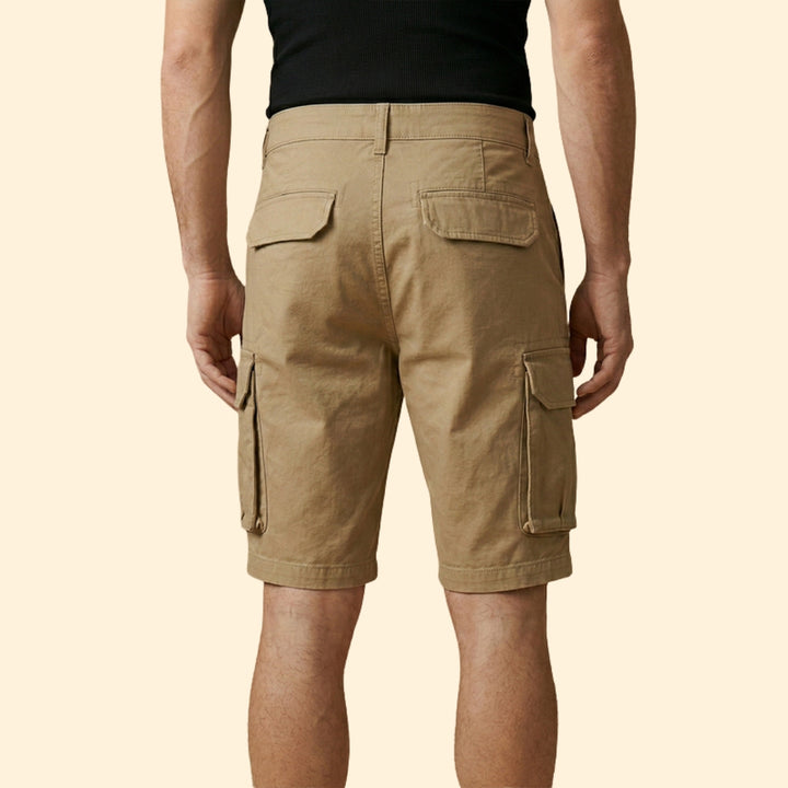 Men's Summer Cargo Shorts with Multiple Pockets