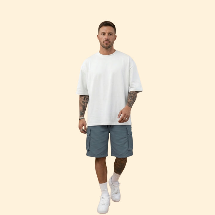 Men’s Summer Cargo Shorts with Side Pockets