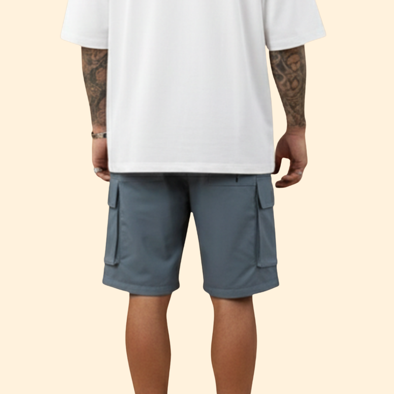Men’s Summer Cargo Shorts with Side Pockets