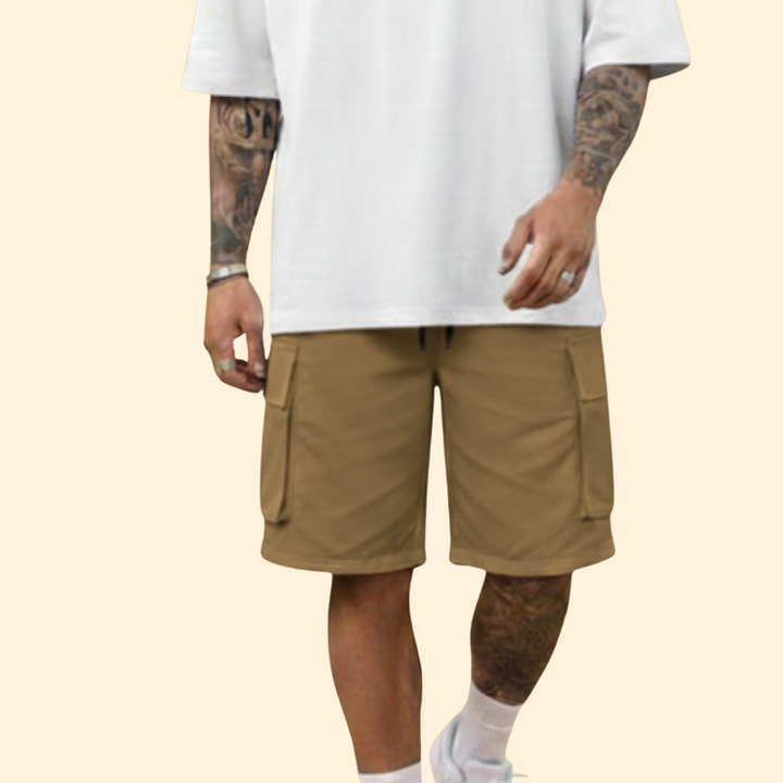 Men’s Summer Cargo Shorts with Side Pockets