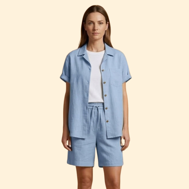Men’s Summer Shirt and Pants with Casual Fit