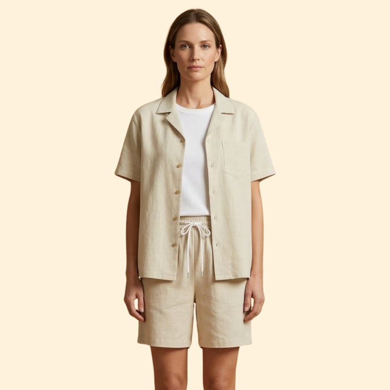 Men’s Summer Shirt and Pants with Casual Fit