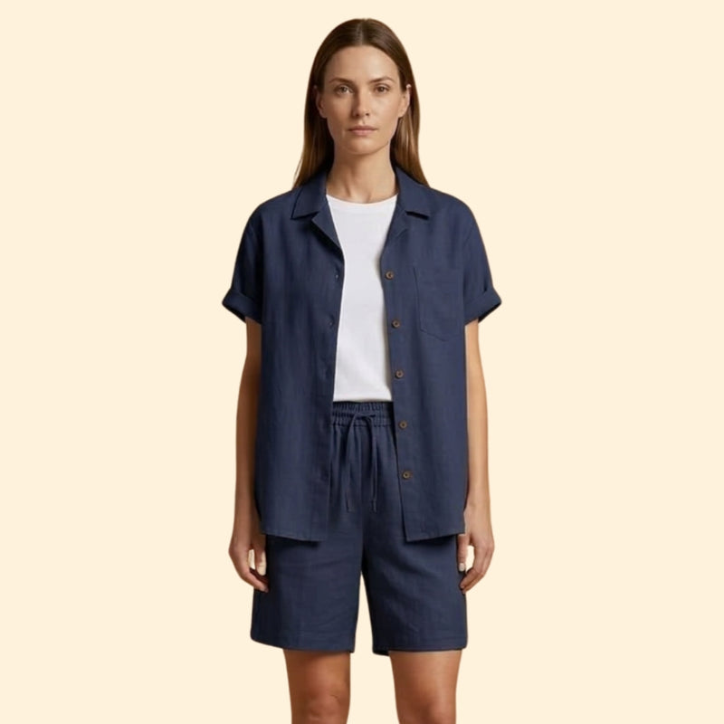 Men’s Summer Shirt and Pants with Casual Fit
