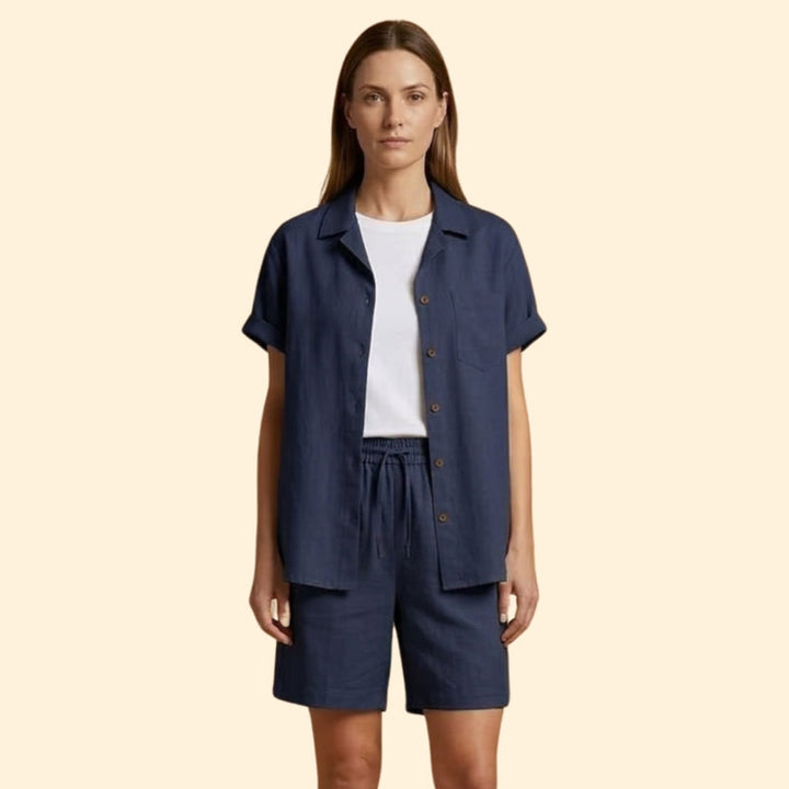 Men’s Summer Shirt and Pants with Casual Fit