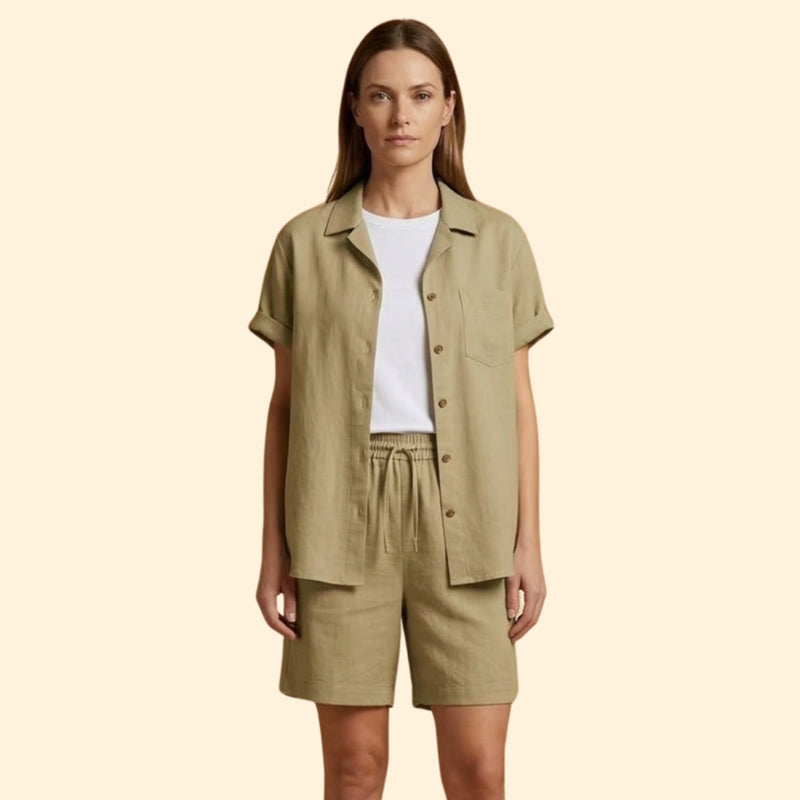 Men’s Summer Shirt and Pants with Casual Fit