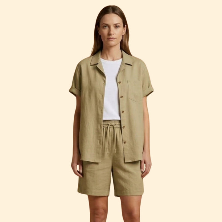 Men’s Summer Shirt and Pants with Casual Fit