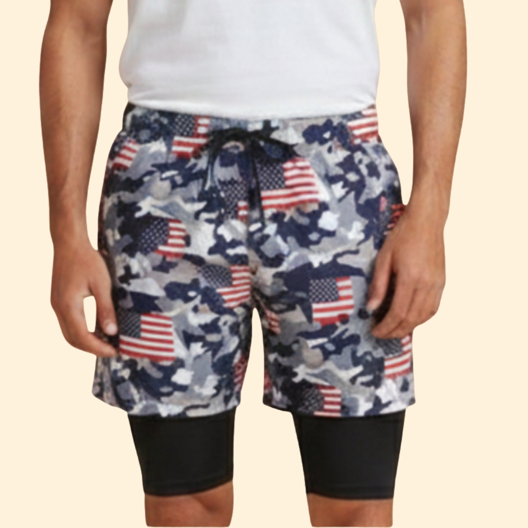 Men’s Summer Shorts with Adjustable Drawstring