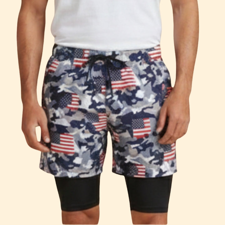 Men’s Summer Shorts with Adjustable Drawstring
