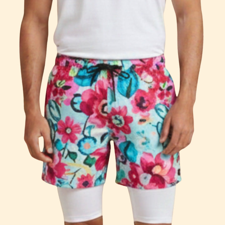 Men’s Summer Shorts with Adjustable Drawstring