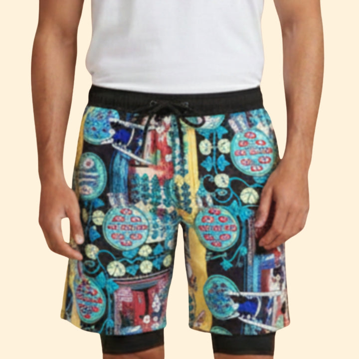 Men’s Summer Shorts with Adjustable Drawstring