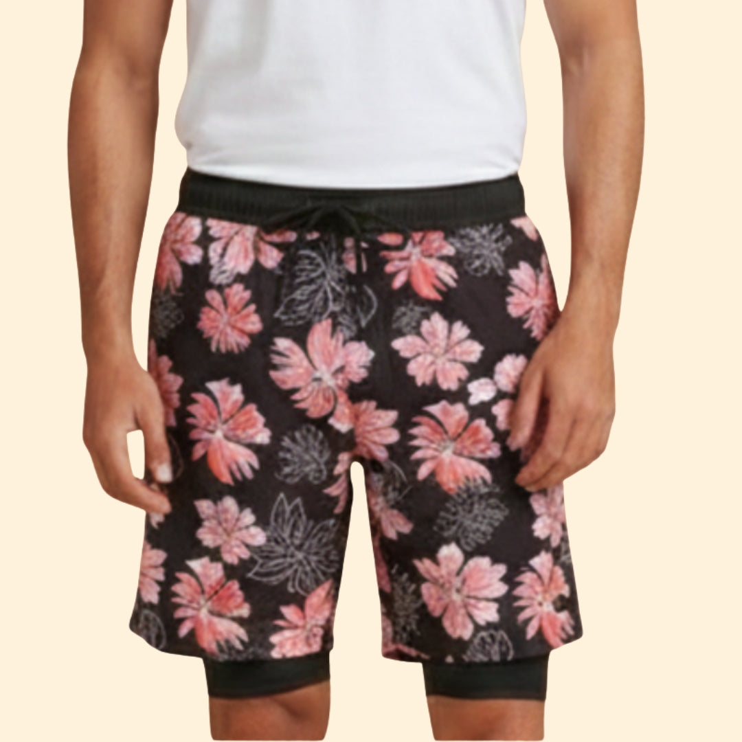 Men’s Summer Shorts with Adjustable Drawstring