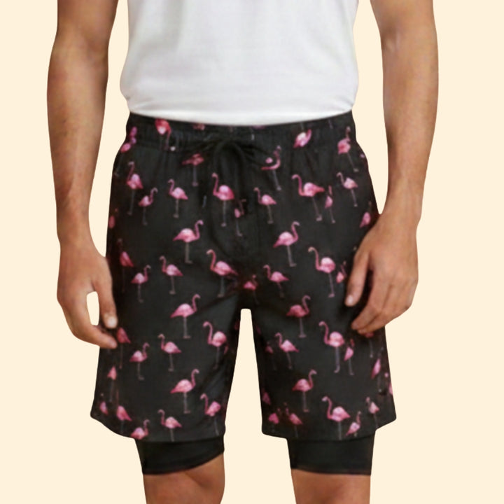 Men’s Summer Shorts with Adjustable Drawstring