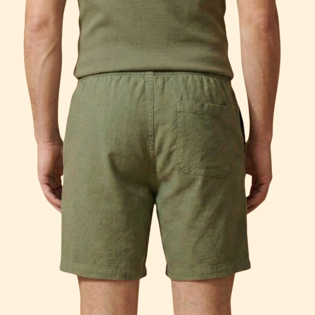 Men's Summer Shorts with Drawstring Waistband
