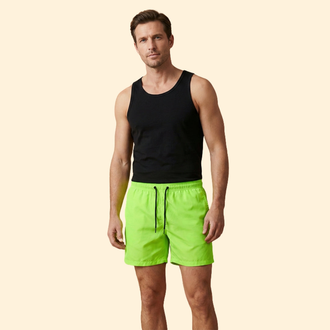 Men's Summer Shorts with Drawstring
