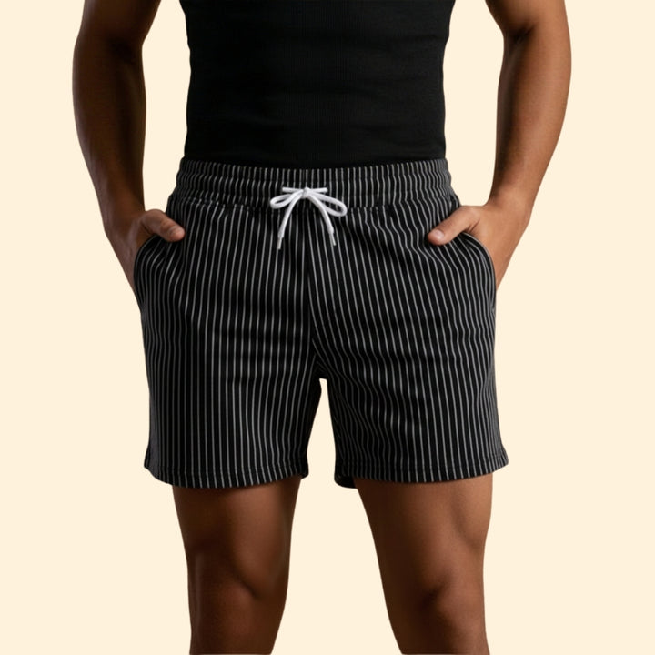 Men's Summer Shorts with Elastic Waist