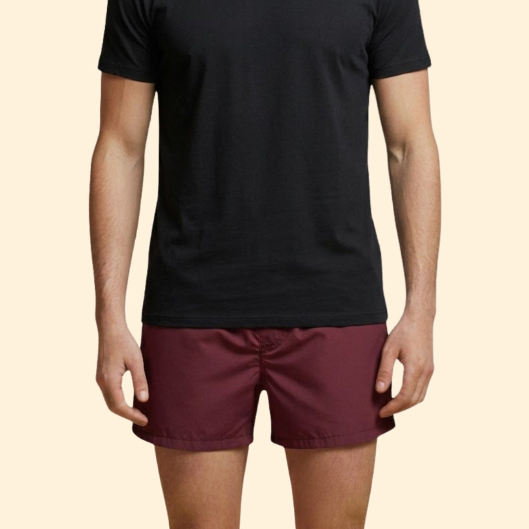Men’s Summer Shorts with Elastic Waistband