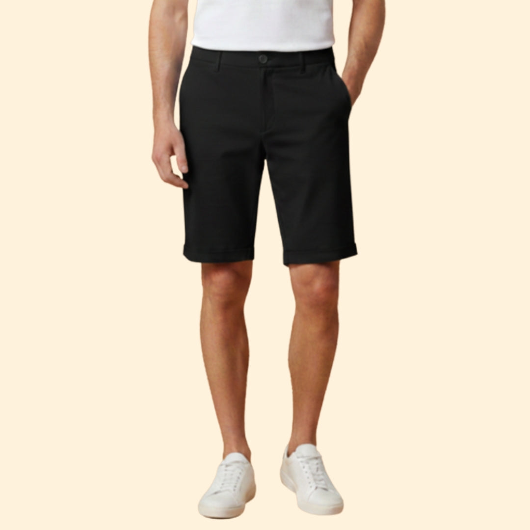 Men’s Summer Shorts with Turn-Up Hems