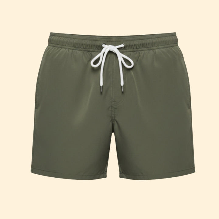Men’s Summer Swim Shorts with Elastic Waistband