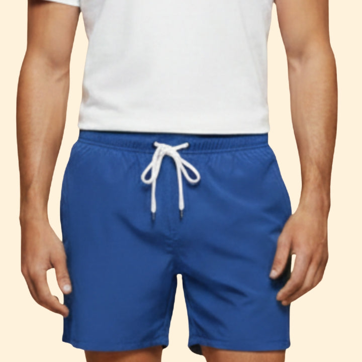 Men’s Summer Swim Shorts with Elastic Waistband