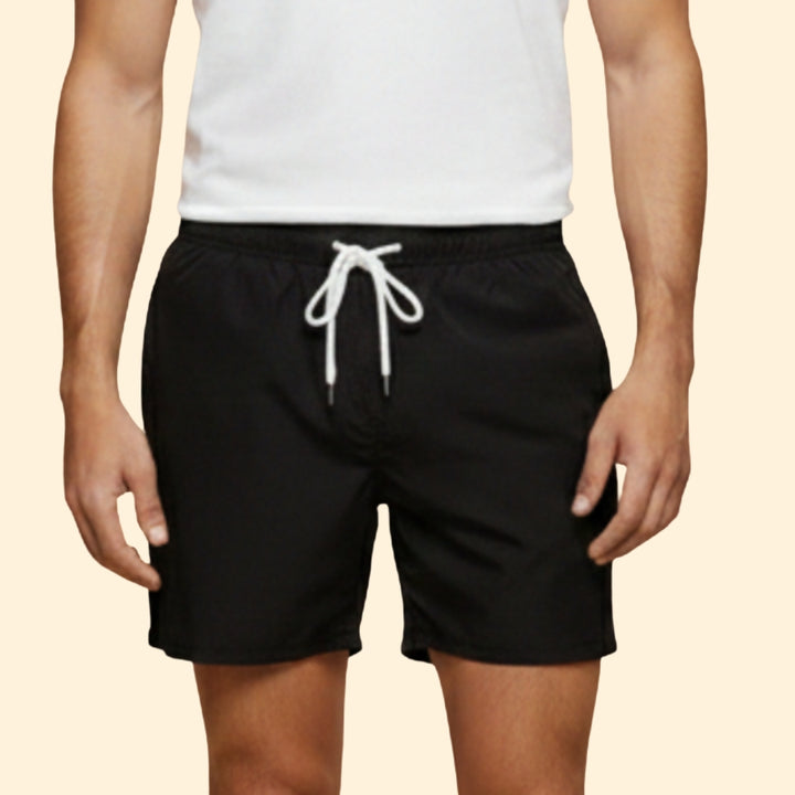 Men’s Summer Swim Shorts with Elastic Waistband