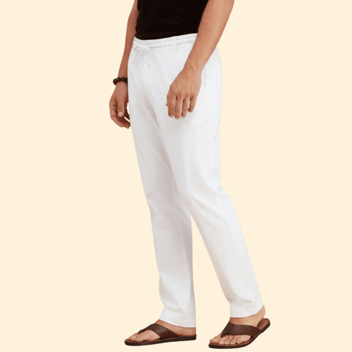 Men’s Summer Trousers with Drawstring Waist