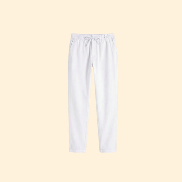 Men’s Summer Trousers with Drawstring Waist